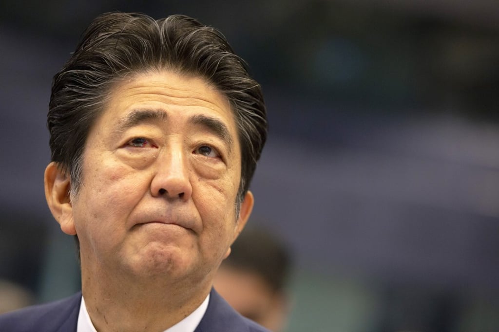 Japan's Prime Minister Shinzo Abe. Photo: AP