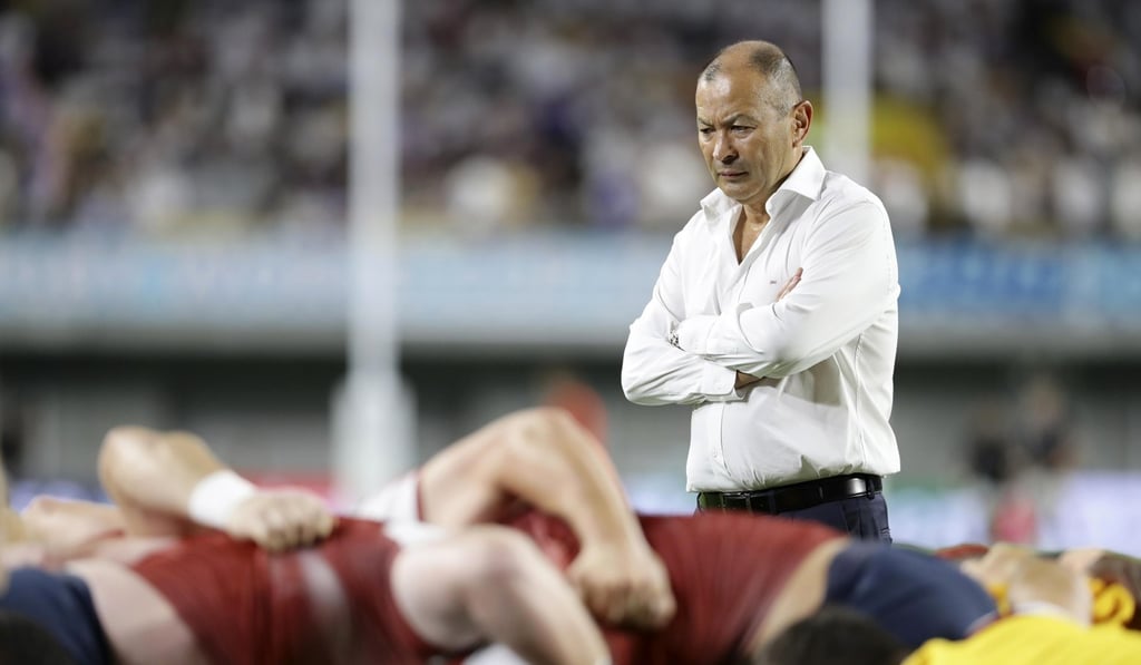 Eddie Jones is known for delivering famous lines and he did not disappoint again on Wednesday in Tokyo. Photo: AP
