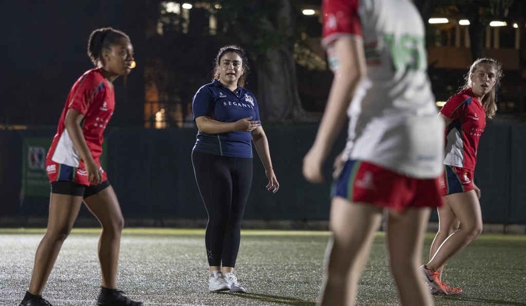 Dhar says coaching is all about confidence and allowing the girls to have an open platform to talk to her. Photo: Antony Dickson