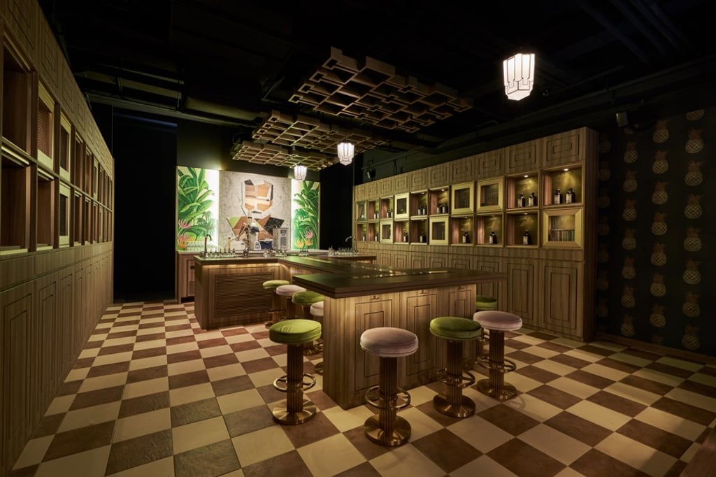 Inside The Old Man bar in Singapore Inside The Old Man bar in Singapore