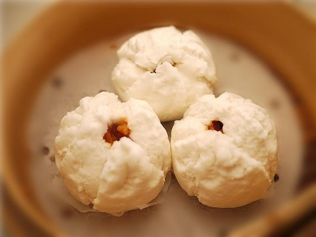 Vegan dim sum at Zen Buddha in Edgware, North London.