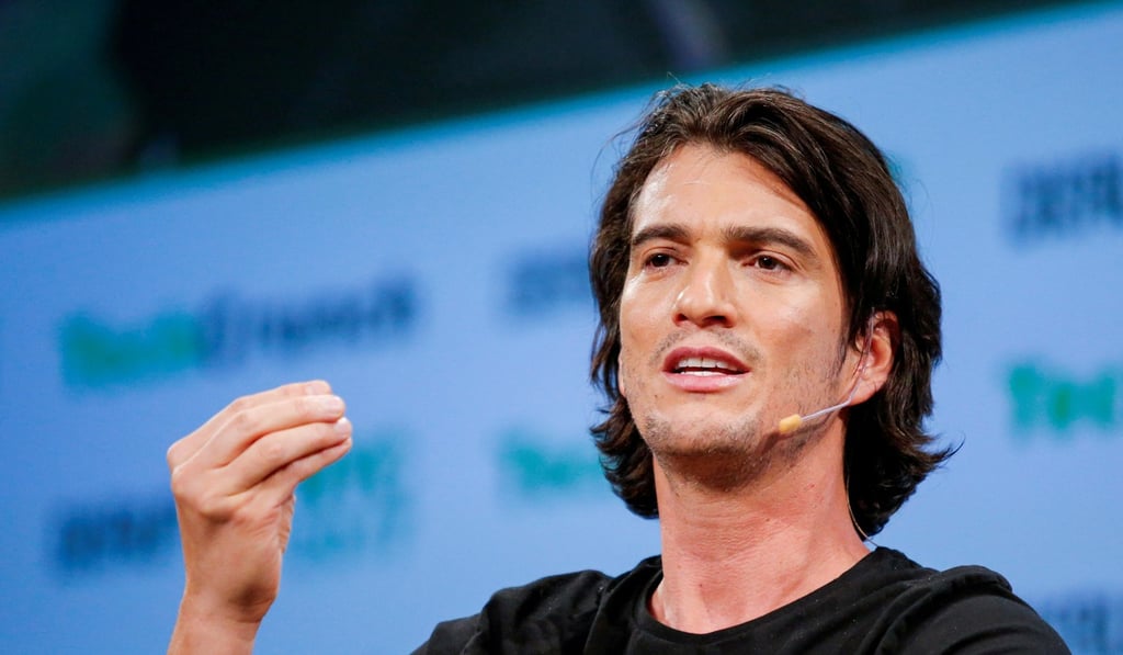 Adam Neumann was ousted as CEO of WeWork last month. Photo: Reuters Adam Neumann was ousted as CEO of WeWork last month. Photo: Reuters