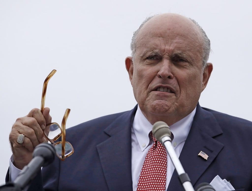 Rudy Giuliani, US President Donald Trump’s lawyer. Photo: AP Rudy Giuliani, US President Donald Trump’s lawyer. Photo: AP