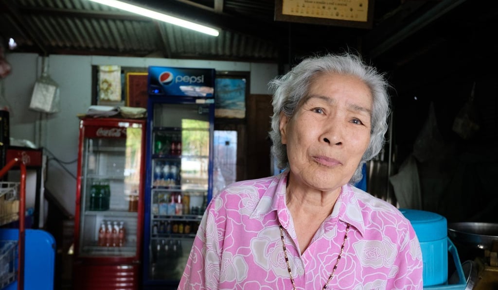 Suwanna Sukwiboon, an elderly Thai-Chinese woman, professes to be terrified of ghosts. Photo: Tibor Krausz