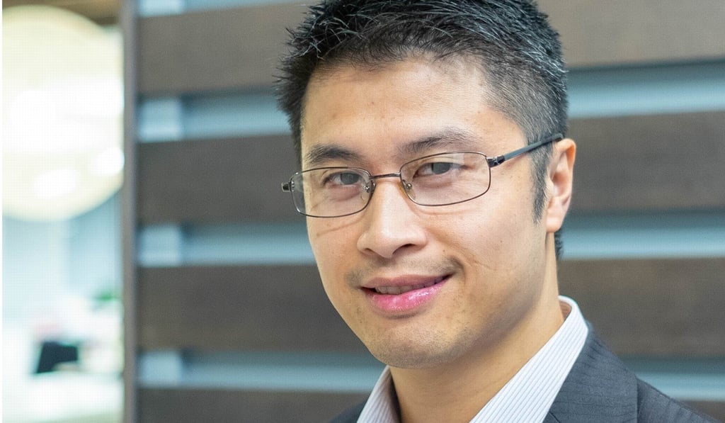 David Chung, head of Maryland-based Carewell Health, a US start-up heart monitoring data analytics subsidiary of Beijing-based medical equipment producer Lepu Medical. Photo: Handout