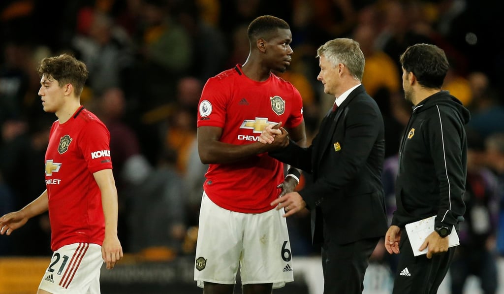 Manchester United’s Paul Pogba has been missing through injury. Photo: Reuters