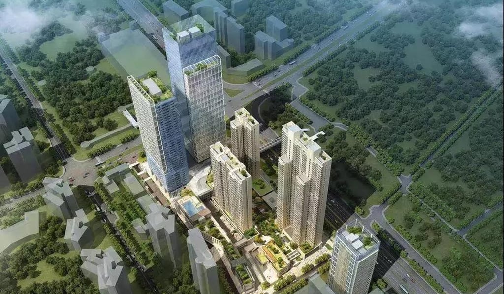 An artist’s impression of Sky Park in Shenzhen. Photo: Handout