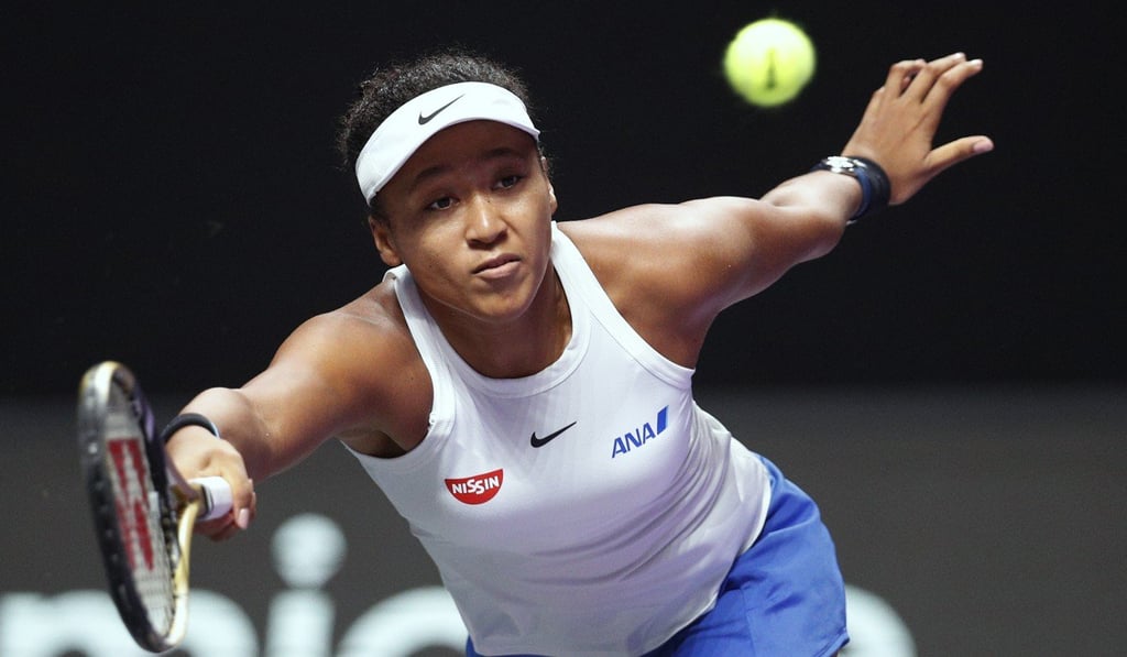 Naomi Osaka beat Czech star Petra Kvitova in her previous match in Shenzhen. Photo: AP