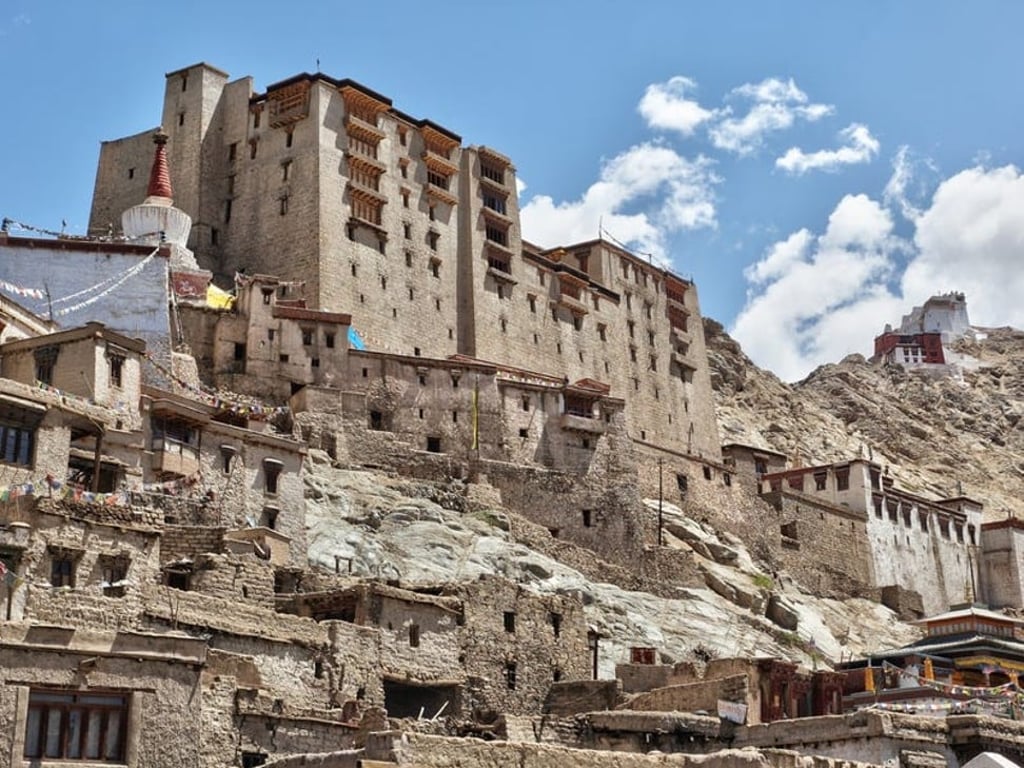 Leh Palace once housed members of the royal family. Photo: Creative Touch Imaging Ltd./NurPhoto via Getty Images