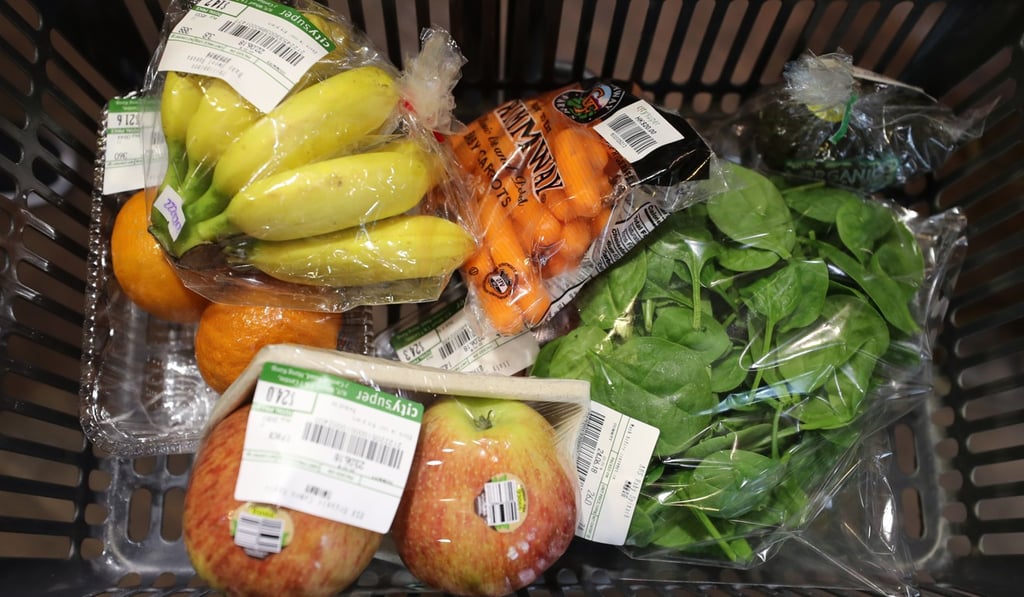 The plastic bag levy, currently set at HK$0.5, will be reviewed next year. Photo: Winson Wong