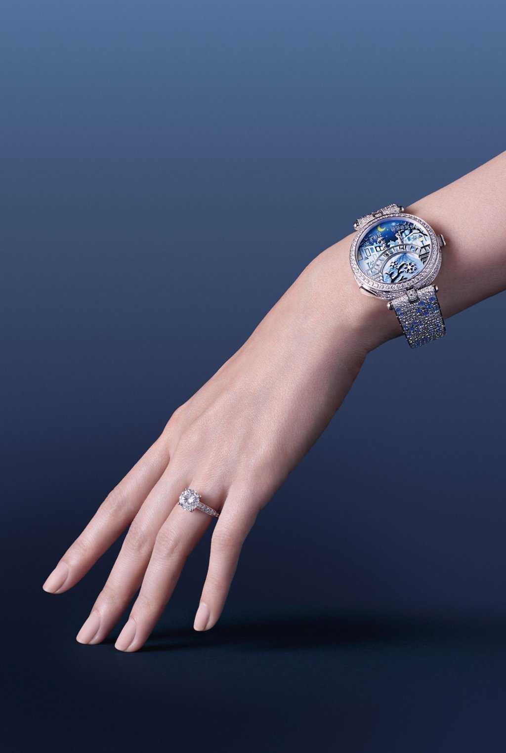 Van Cleef Arpels gets kissy kissy with the new Lady Arpels Pont des Amoureux watch collection South China Morning Post