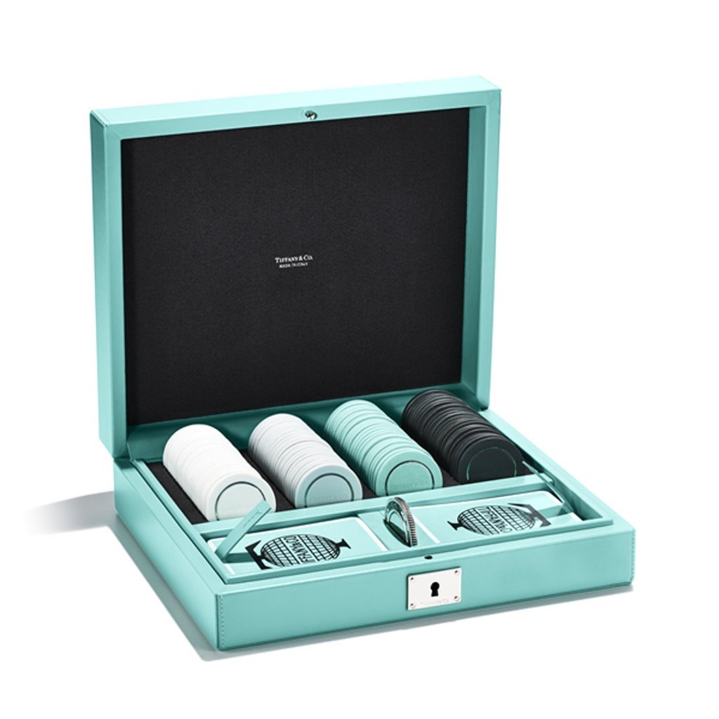 Tiffany 1837 Makers travel poker set Tiffany 1837 Makers travel poker set