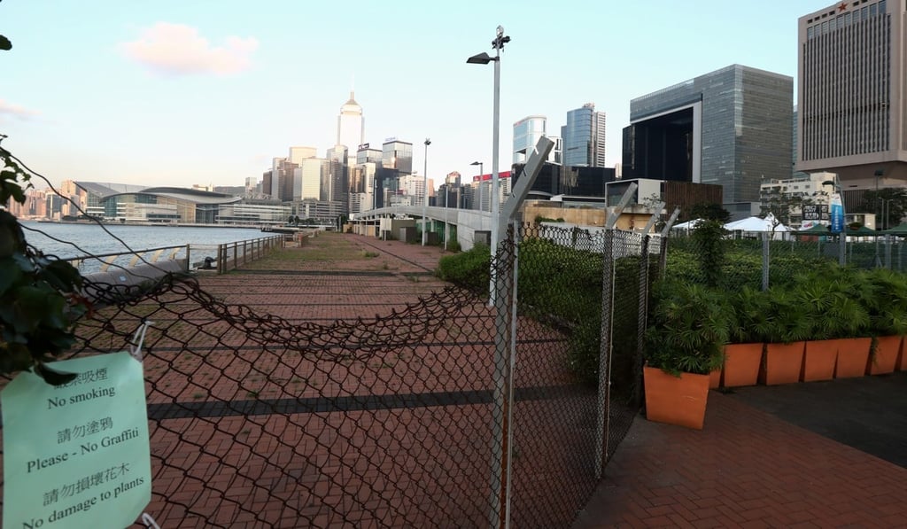 The 150-metre strip has been at the centre of a debate over public access. Photo: Nora Tam