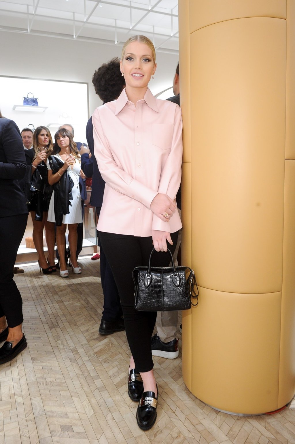 English fashion model and spokesmodel for the Italian luxury jewellery brand Bulgari, Lady Kitty Spencer.