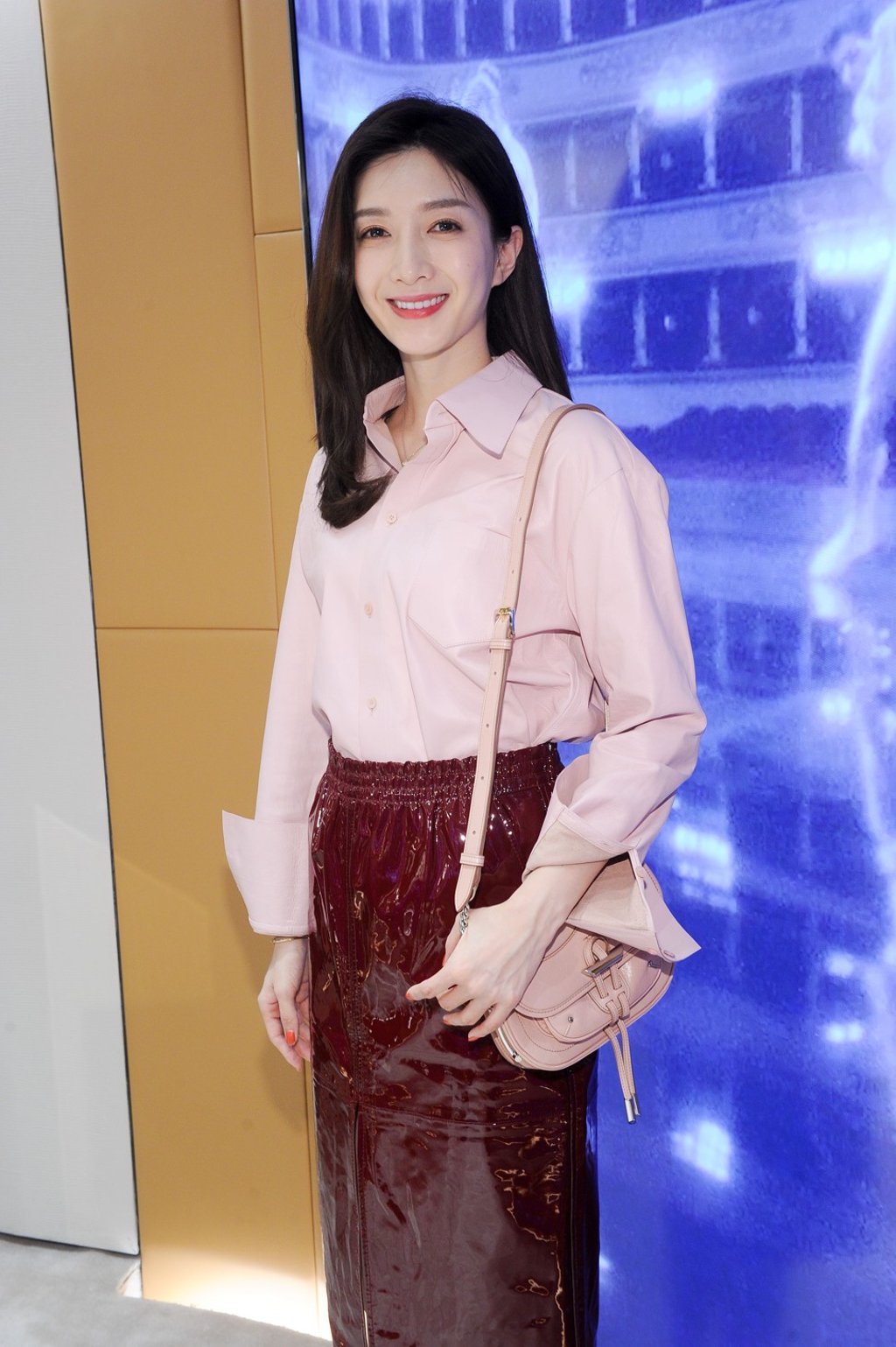 Chinese actress Maggie Jiang, also known as Jiang Shuying, attended Tod’s Studio opening.