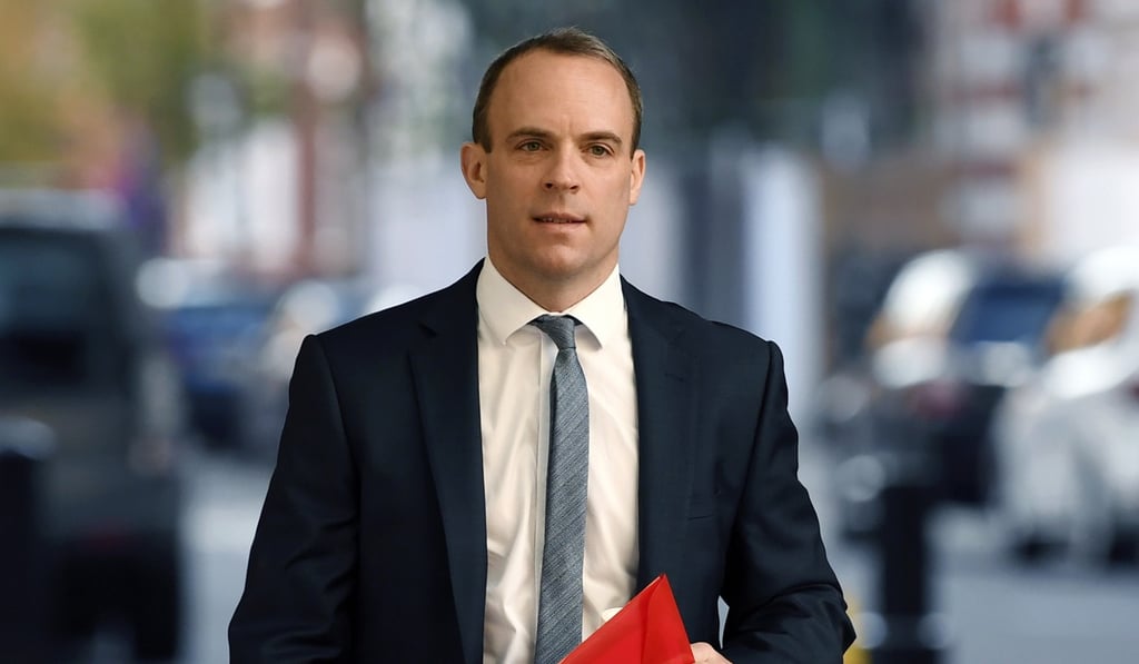 British Foreign Secretary Dominic Raab wrote the foreword to the report. Photo: EPA