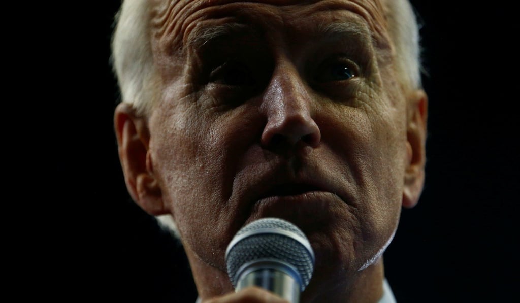 Democratic presidential candidate Joe Biden. Photo: Reuters Democratic presidential candidate Joe Biden. Photo: Reuters