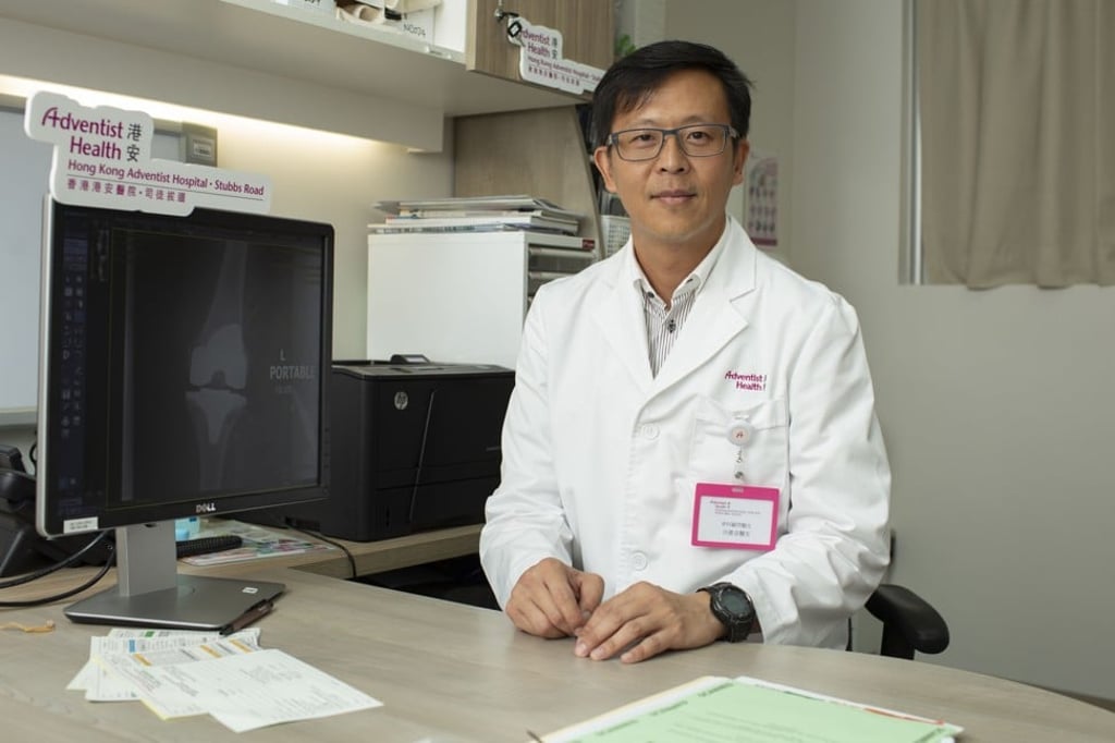 Dr. Sha Wai-leung, a consultant in orthopaedics and traumatology at Hong Kong Adventist Hospital – Stubbs Road. Dr. Sha Wai-leung, a consultant in orthopaedics and traumatology at Hong Kong Adventist Hospital – Stubbs Road.