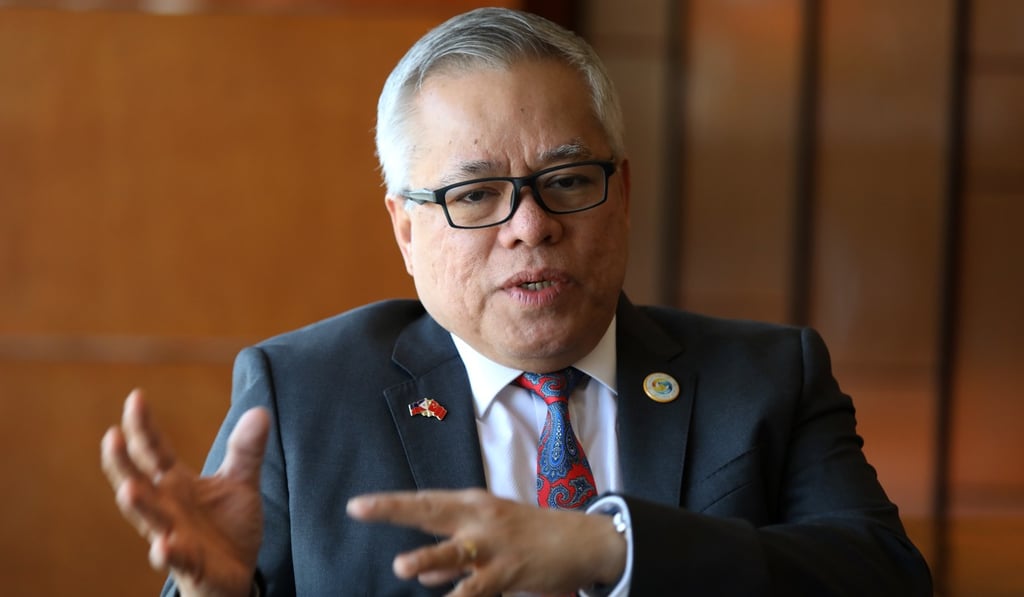 Philippine trade minister Ramon Lopez. Photo: Simon Song