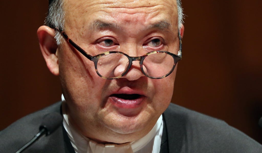 Current Chief Justice Geoffrey Ma is said to be concerned over past judiciary events depicted in the book. Photo: Robert Ng