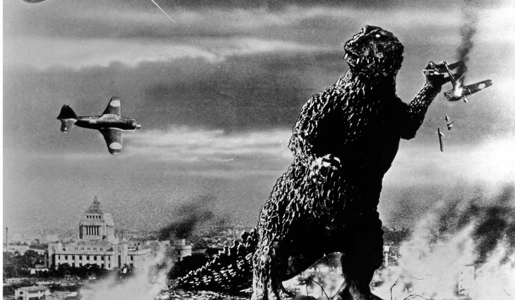 Godzilla’s big screen debut in 1954. Photo: Alamy Stock Photo