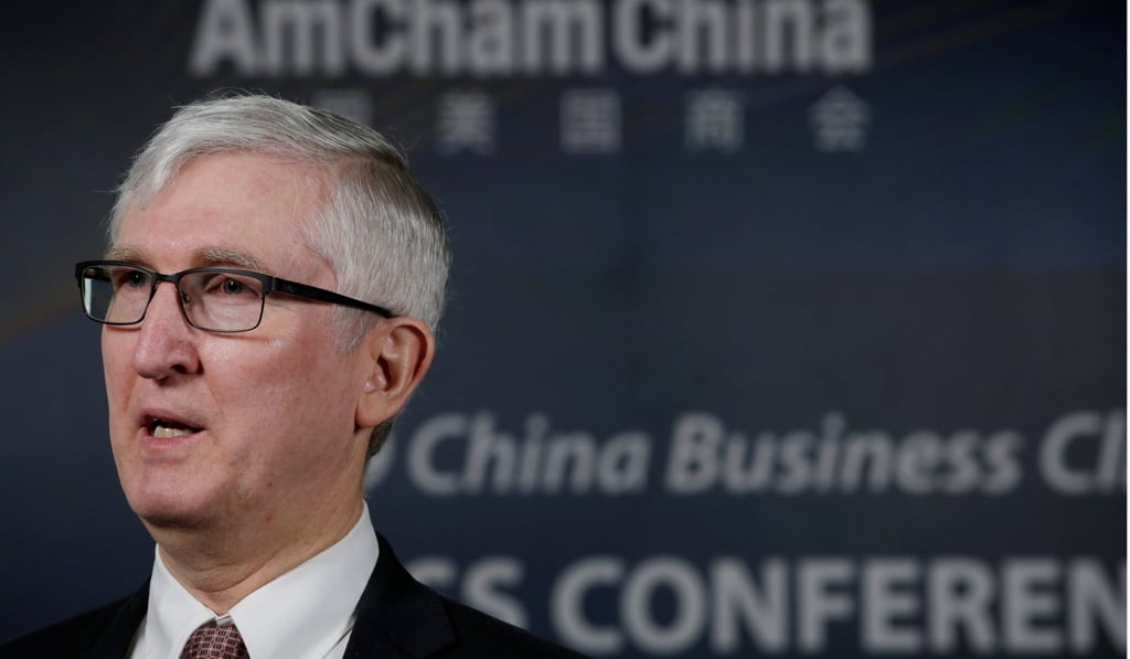 Tim Stratford is chairman of American Chamber of Commerce in China. Photo: Reuters