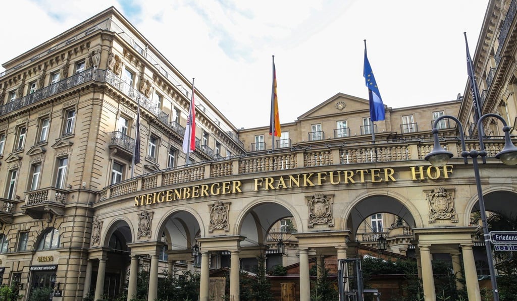 Deutsche Hospitality’s Steigenberger Frankfurter Hof hotel. The company was acquired by Chinese hotel operator Huazhu Group this week for €719.9 million. Photo: EPA-EFE