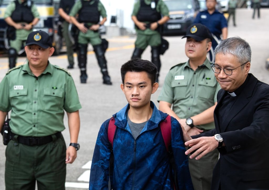 The case of murder suspect Chan Tong-kai, who is living under police protection in Hong Kong, was used by the Hong Kong government to try and push through an extradition bill. But the proposals unleashed violent protests that are still raging after months. Photo: Bloomberg