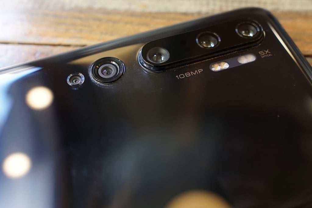 The Xiaomi Mi Note 10 has a 108-megapixel camera that was developed in collaboration with Samsung. Photo: Ben Sin