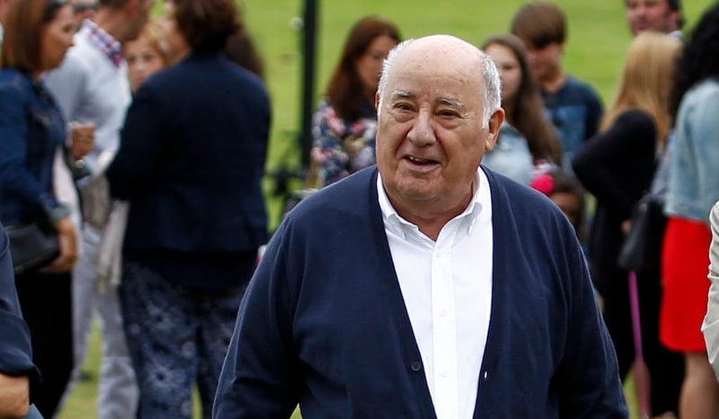 Amancio Ortega dropped out of school at 14 to begin running errands for local shopkeepers. Photo: AP
