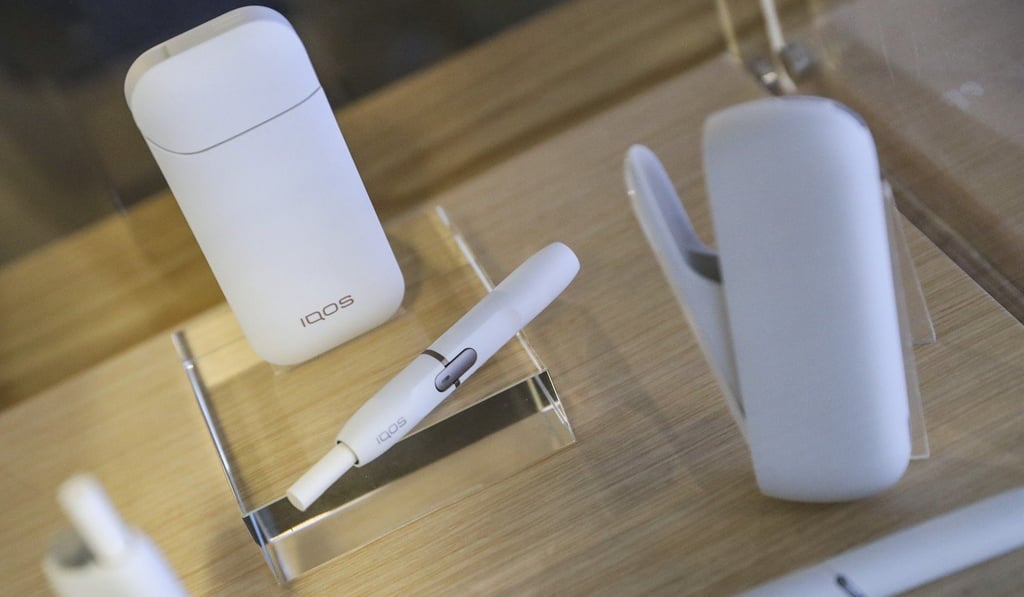 Philip Morris’s IQOS – short for “I Quit Ordinary Smoking”. Photo: K Y Cheng