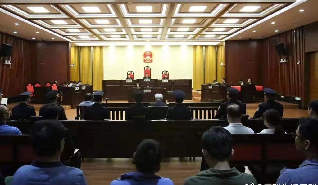 The three men were first tried in Guangzhou in August 2014. Photo: Weibo