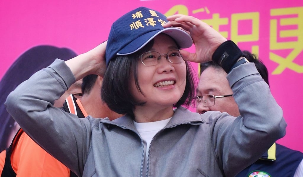 Taiwan's President Tsai Ing-wen is seeking a second term on the strength of her stance against Beijing. Photo: Facebook