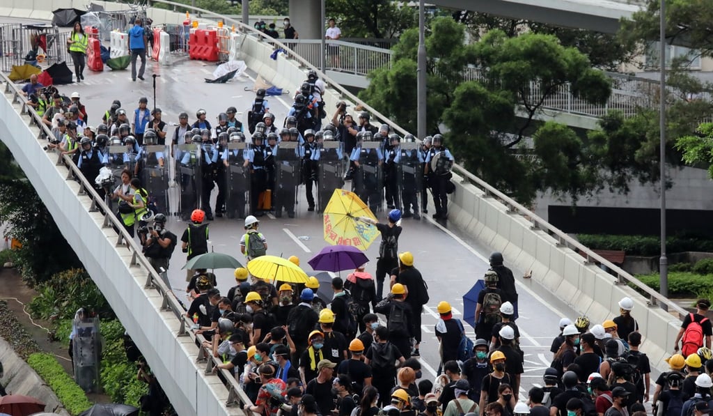 Complaints against police at protests on July 1, which marks the anniversary of Hong Kong’s return to Chinese rule, are being examined in the IPCC investigation. Photo: K. Y. Cheng