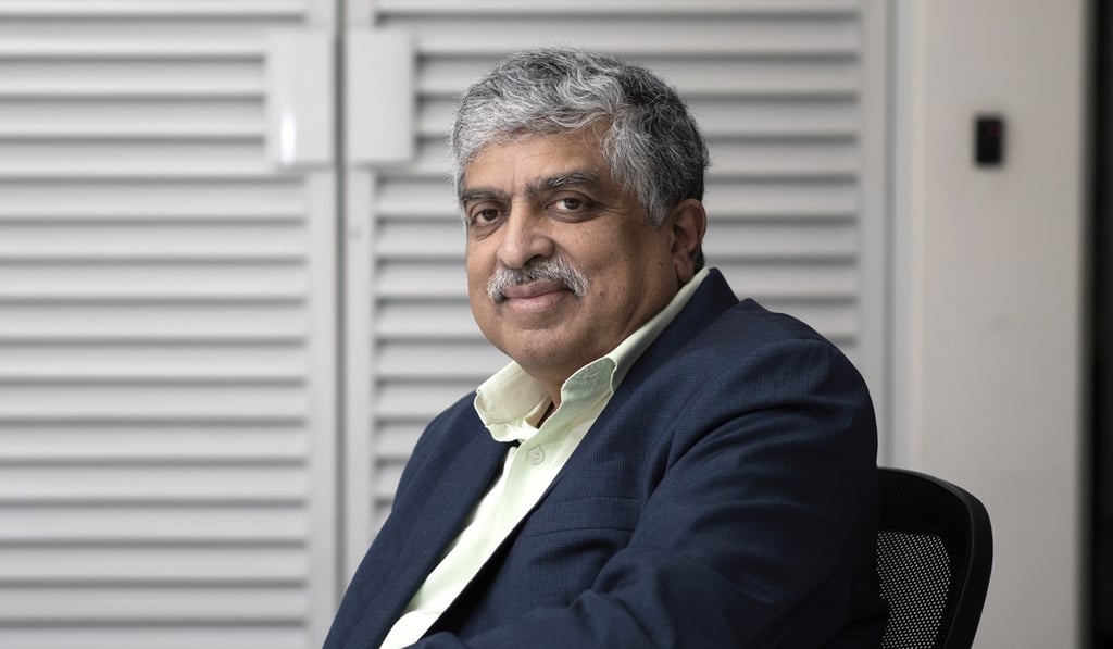 Nandan Nilekani, co-founder and non-executive chairman of Infosys. Photo: Bloomberg