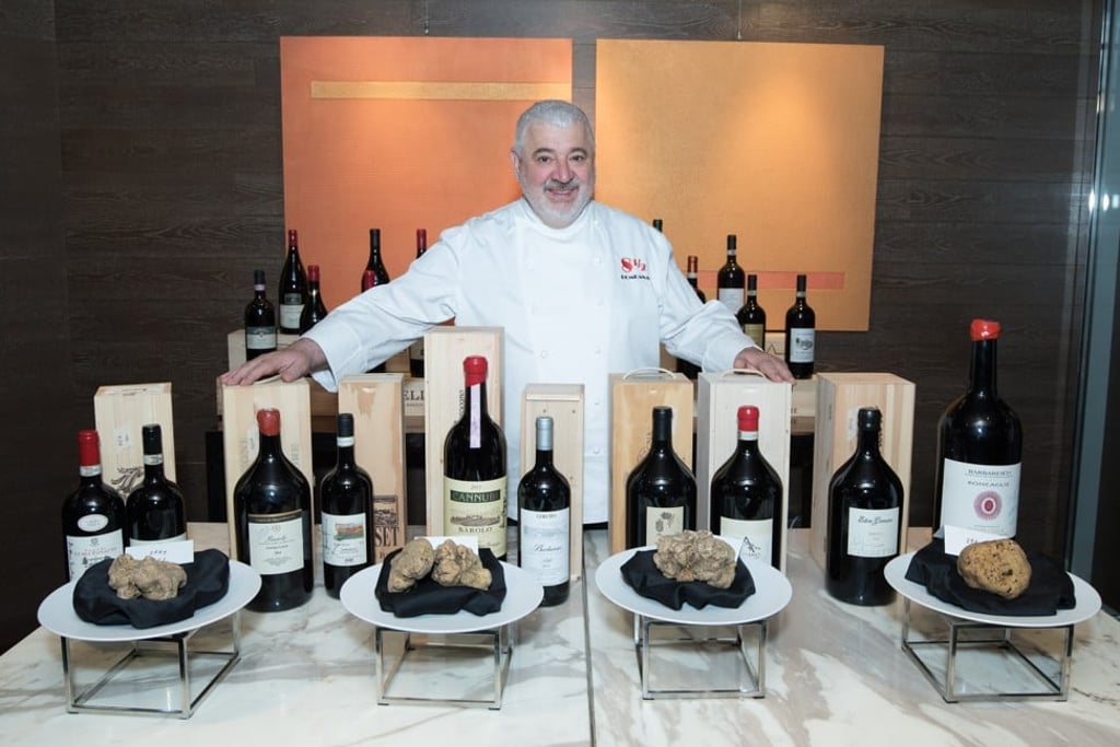 The 20th edition of the Italian Alba White Truffle World Auction, an annual event initiated by Umberto Bombana.