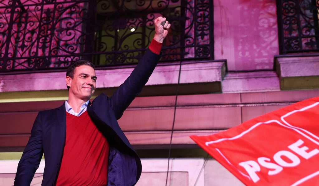 Spain's acting Prime Minister and Socialist Party leader (PSOE) candidate Pedro Sanchez. Photo: Reuters