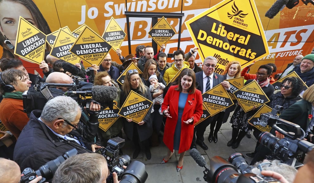 Opposition parties such as the Liberal Democrats want to stop Brexit altogether. Photo: AP Opposition parties such as the Liberal Democrats want to stop Brexit altogether. Photo: AP