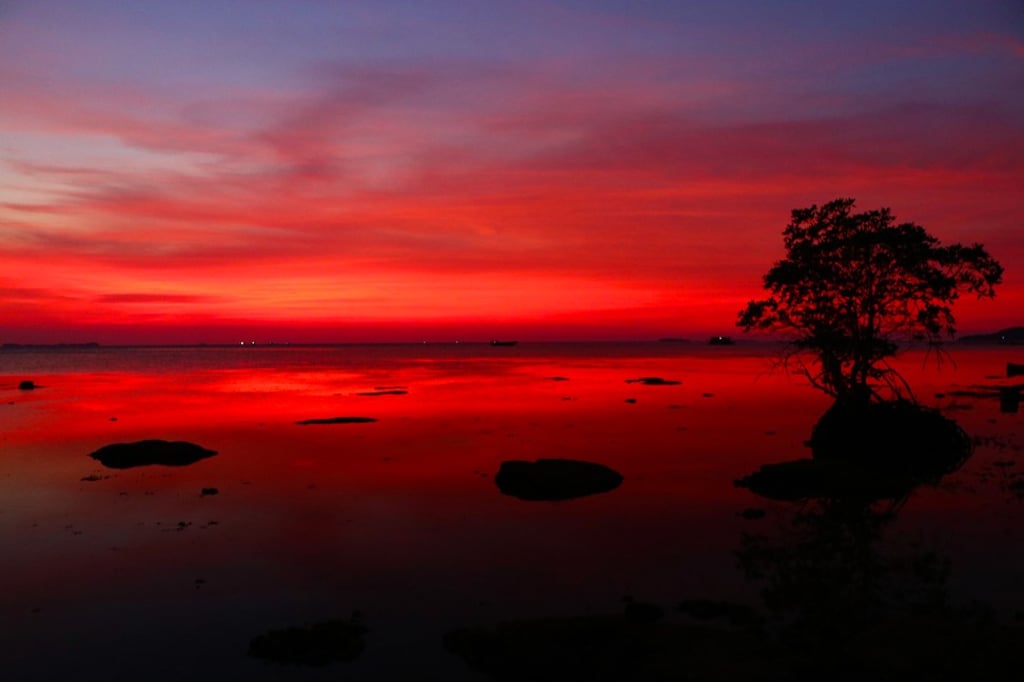 Sunset at Omah Alchy Cottages, Karimunjawa, Indonesia. Photo: Josephine N. Msinda