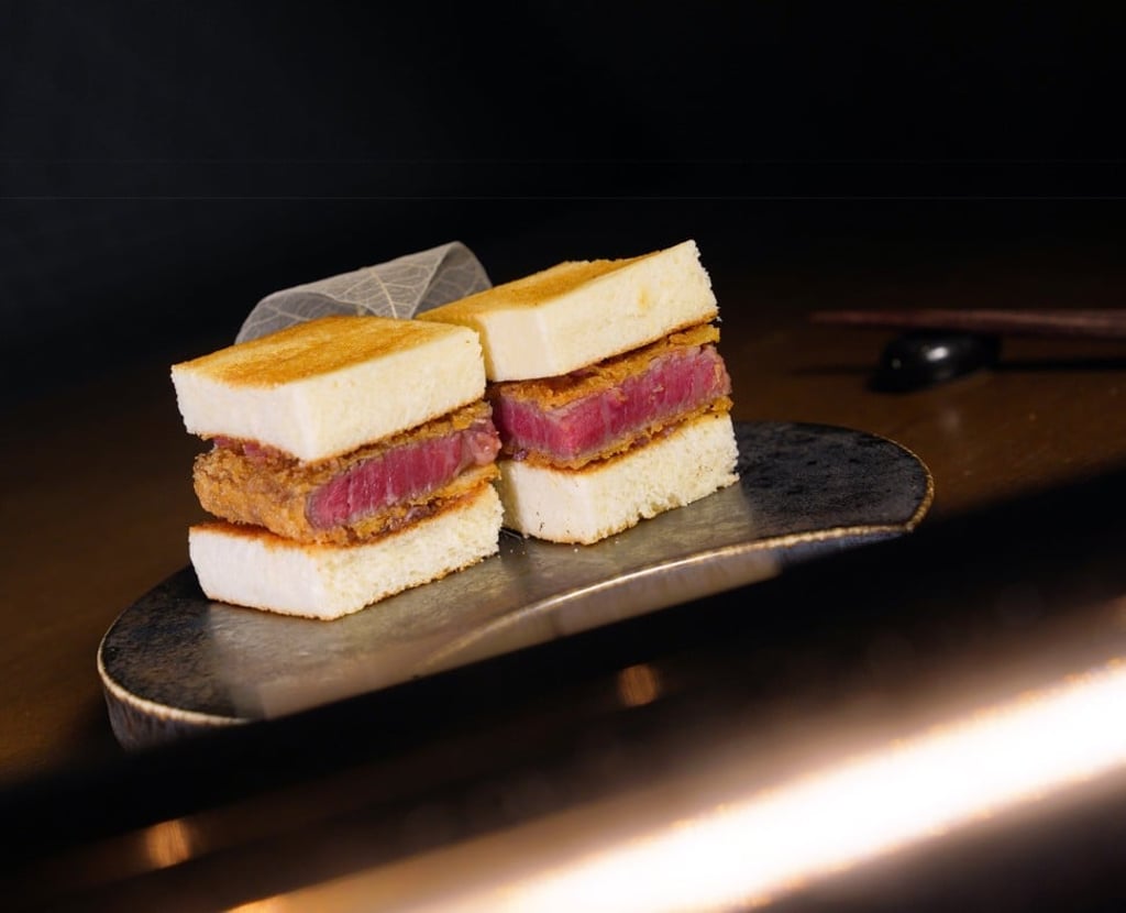 Wagyu sando at Marble Kappo