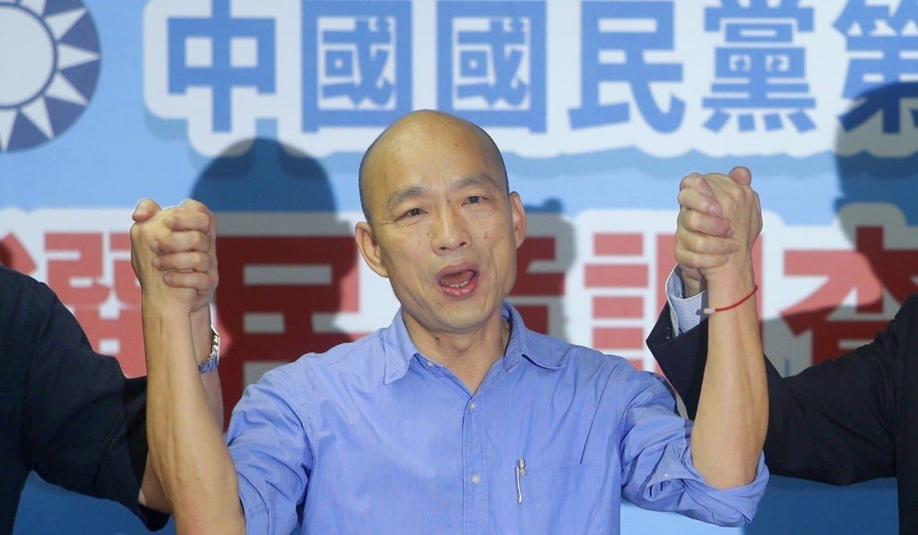 The decision is a blow to KMT candidate Han Kuo-yu. Photo: AP