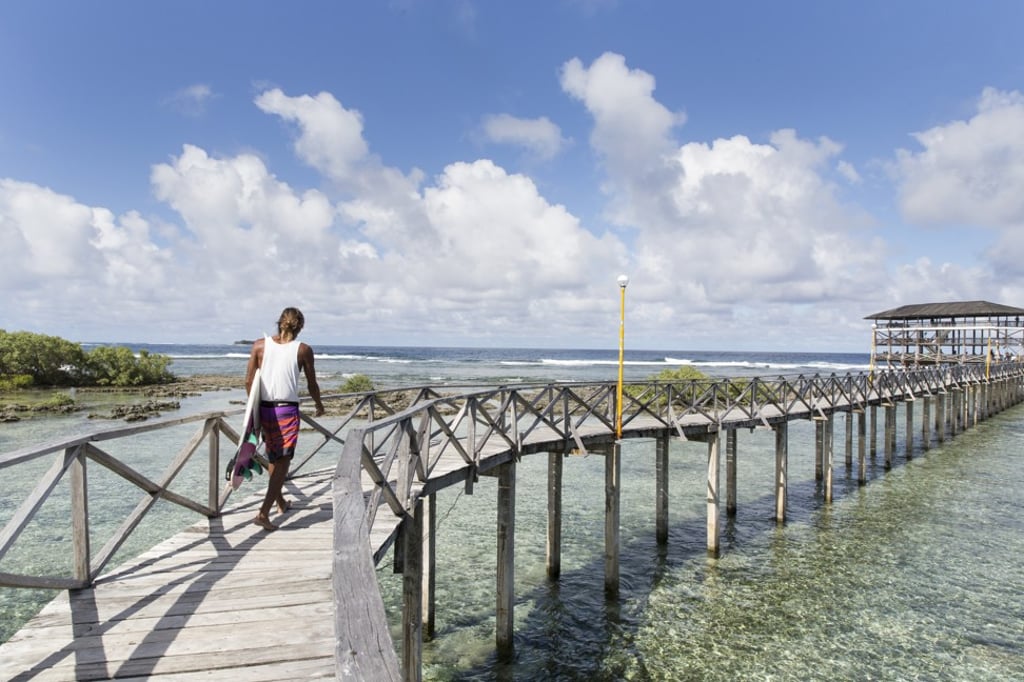 Cloud 9 remains a favoured spot of surfers in Siargao.