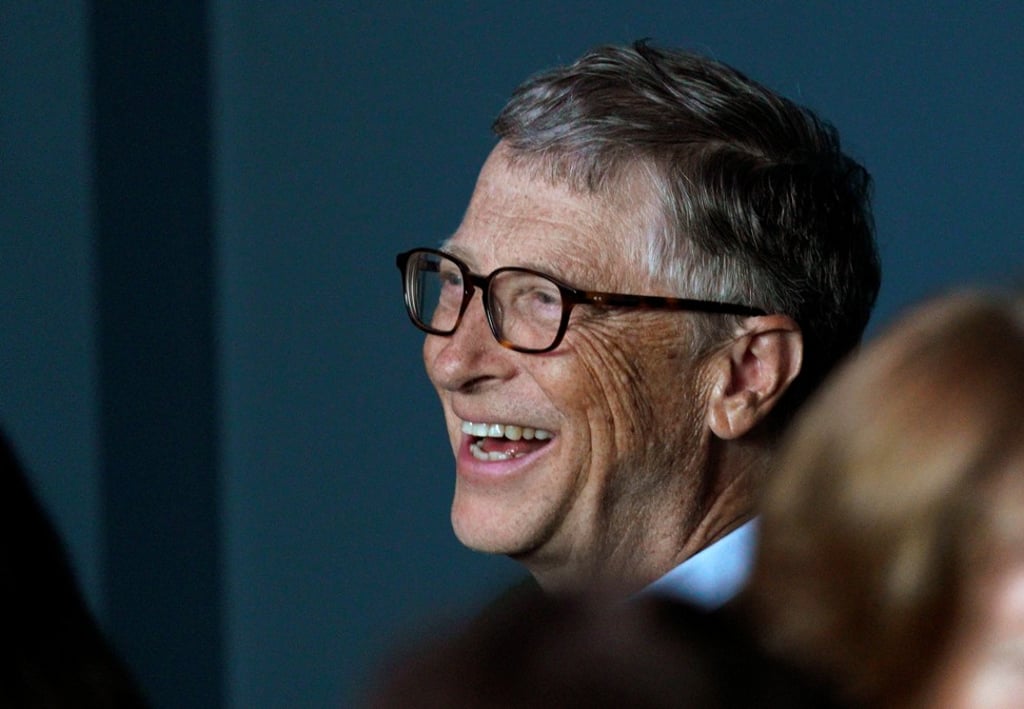 After founding Microsoft, Bill Gates splurged on a classic 1979 Porsche 911. Photo: Reuters