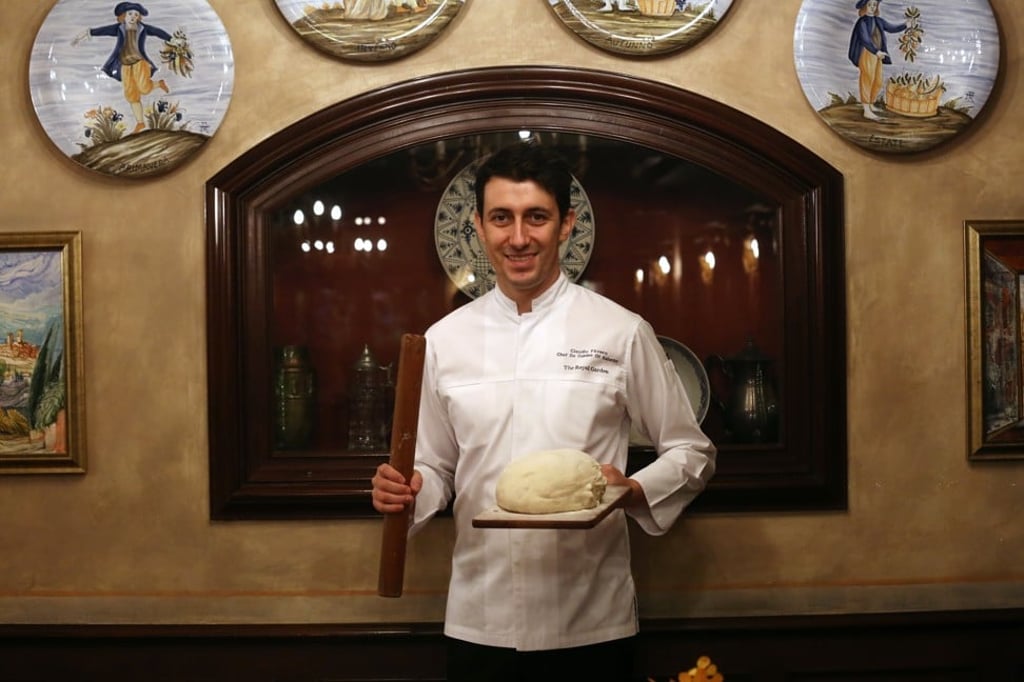 Chef de cuisine Claudio Favero, at Sabatini Ristorante Italiano in Tsim Sha Tsui, Hong Kong.