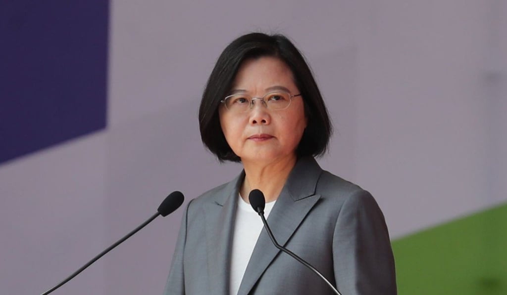 Taiwanese President Tsai Ing-wen is seeking re-election in January. Photo: EPA-EFE