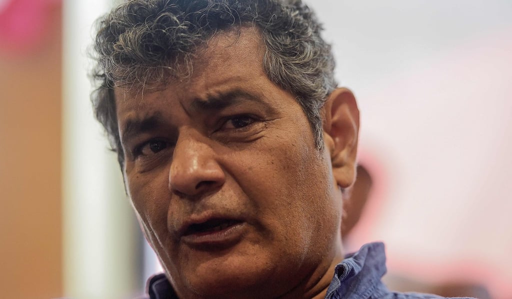 Mohammed Hanif, the former fighter pilot turned journalist. Photo: AFP