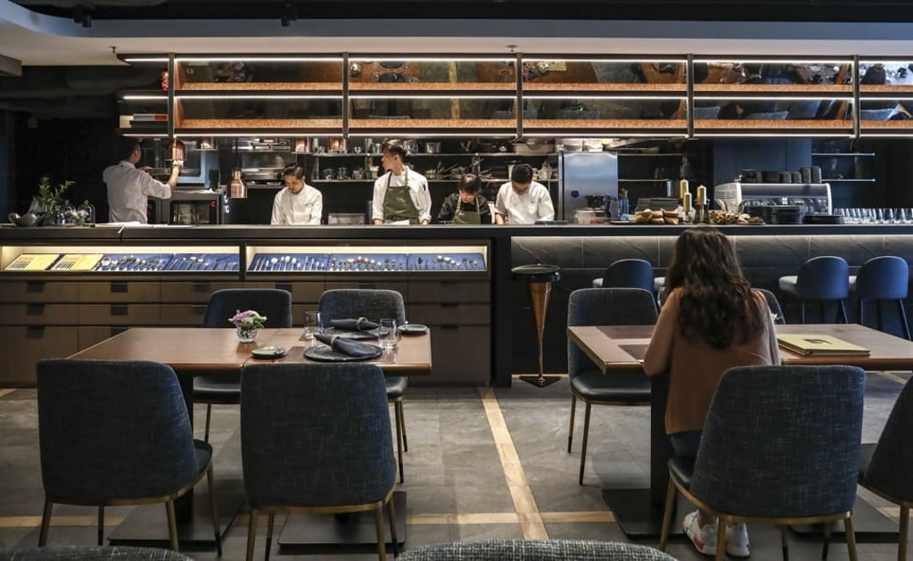 The interior of H Code in Central. Photo: Jonathan Wong