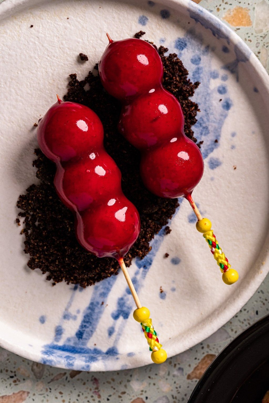 John Anthony’s plum mousse