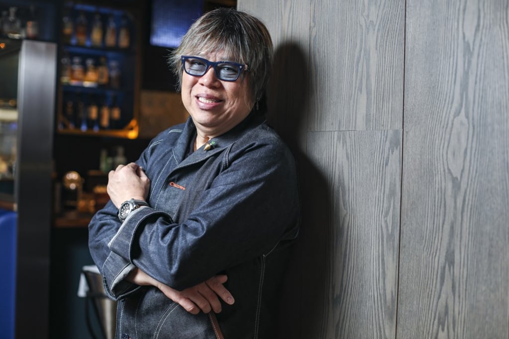 Three-Michelin star chef Alvin Leung at Bo Innovation in Wan Chai, Hong Kong. Photo: Xiaomei Chen