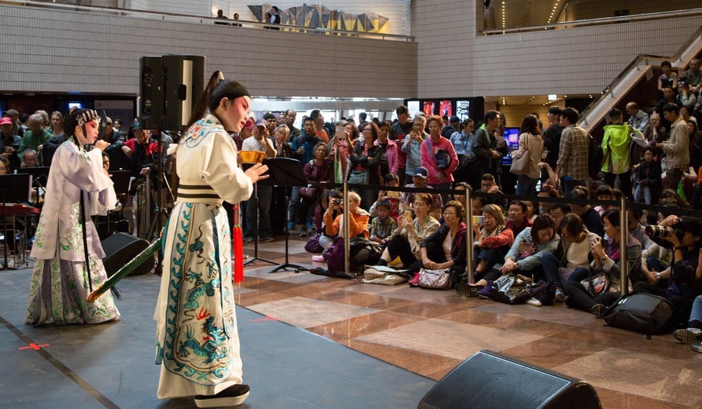 Chinese opera performers will take part in this year’s Cantonese Opera Day on Sunday at Hong Kong Cultural Centre and Hong Kong Space Museum, in Tsim Sha Tsui. Photo: Leisure and Cultural Services Department